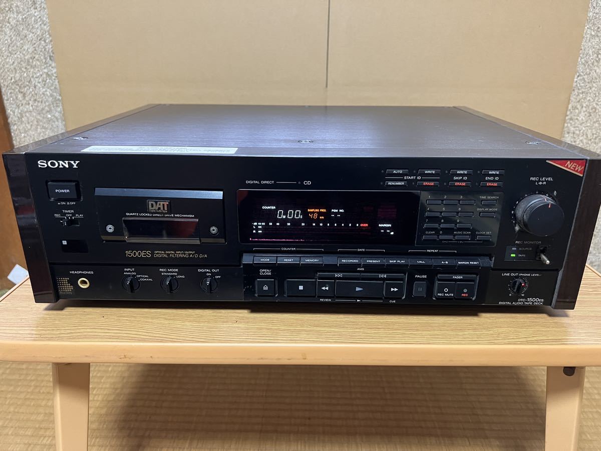 ソニー DATデッキ DTC-1500ES オーディオ機器 ソニー DATデッキ DTC-1500ES オーディオ機器