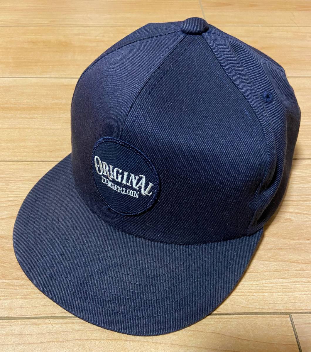 美品 TENDERLOIN テンダーロイン トラッカー キャップ 紺 CAP 帽子_画像1