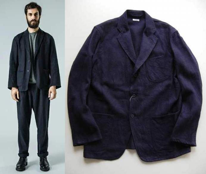 Yahoo!オークション - COMOLI コモリ WOOL LINEN JKT 紺 サイズ1 Yahoo!オークション - COMOLI コモリ WOOL LINEN JKT 紺 サイズ1