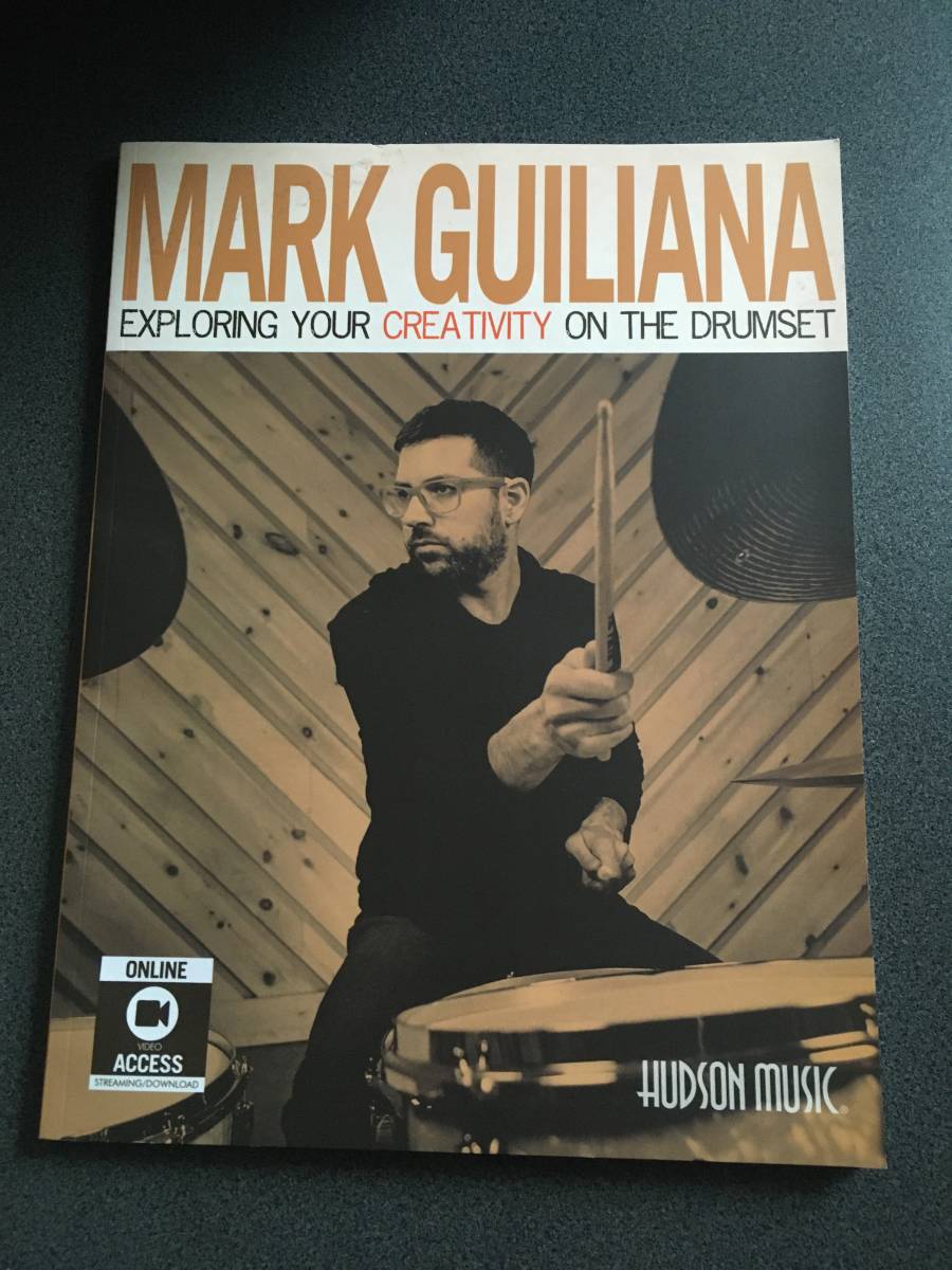 **MARK GUILIANA Mark * Giulia na[ Exploring Your Creativity on the Drumset] барабан ../DVD& анимация код есть **
