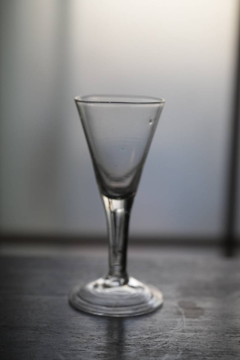 18世紀 ブルゴーニュ地方のグラス ブルギニョングラス / 1700年末・フランス / 古道具 アンティーク 硝子 ワイン アペリティフ D