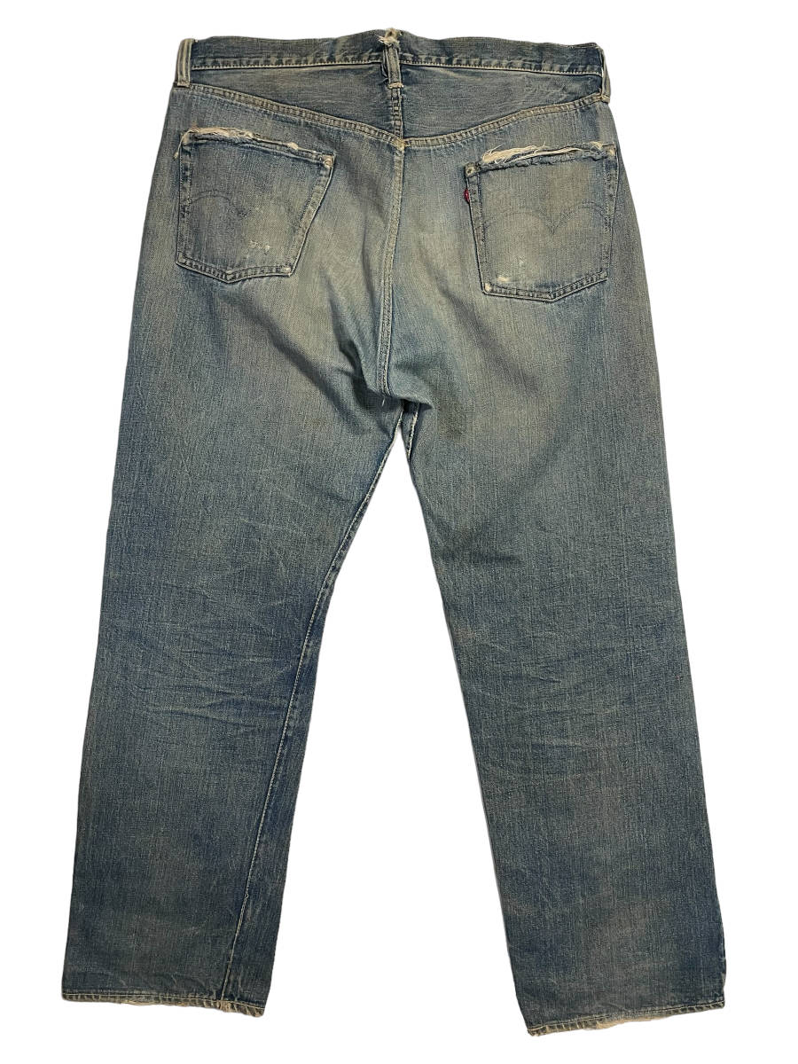 実寸W37 LEVI'S リーバイス 501XX 47501 片面タブ デニム ジーンズ_画像2