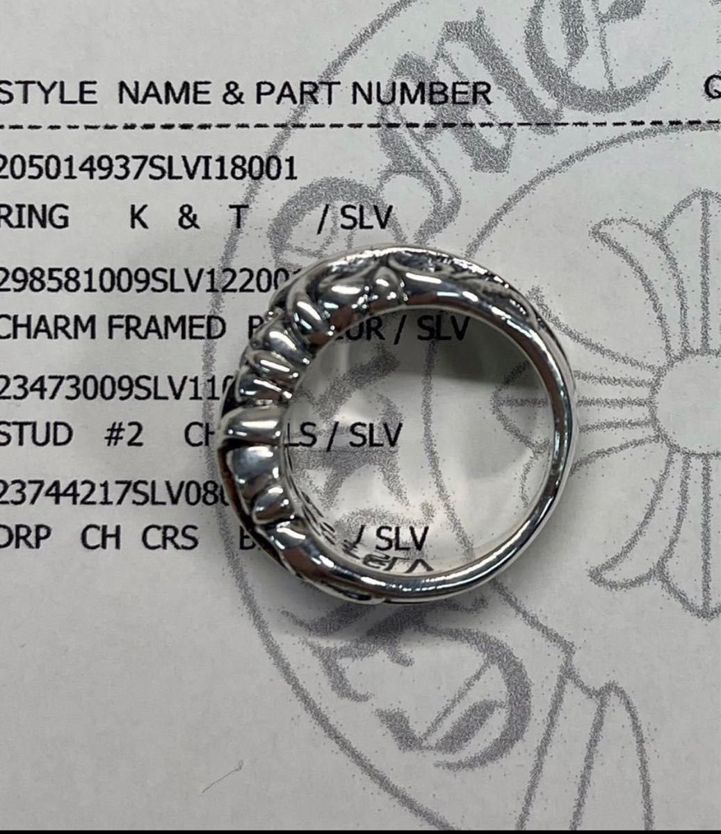 CHROME HEARTS クロムハーツ/K&Tリング/カスタムパヴェ/新品加工/20号