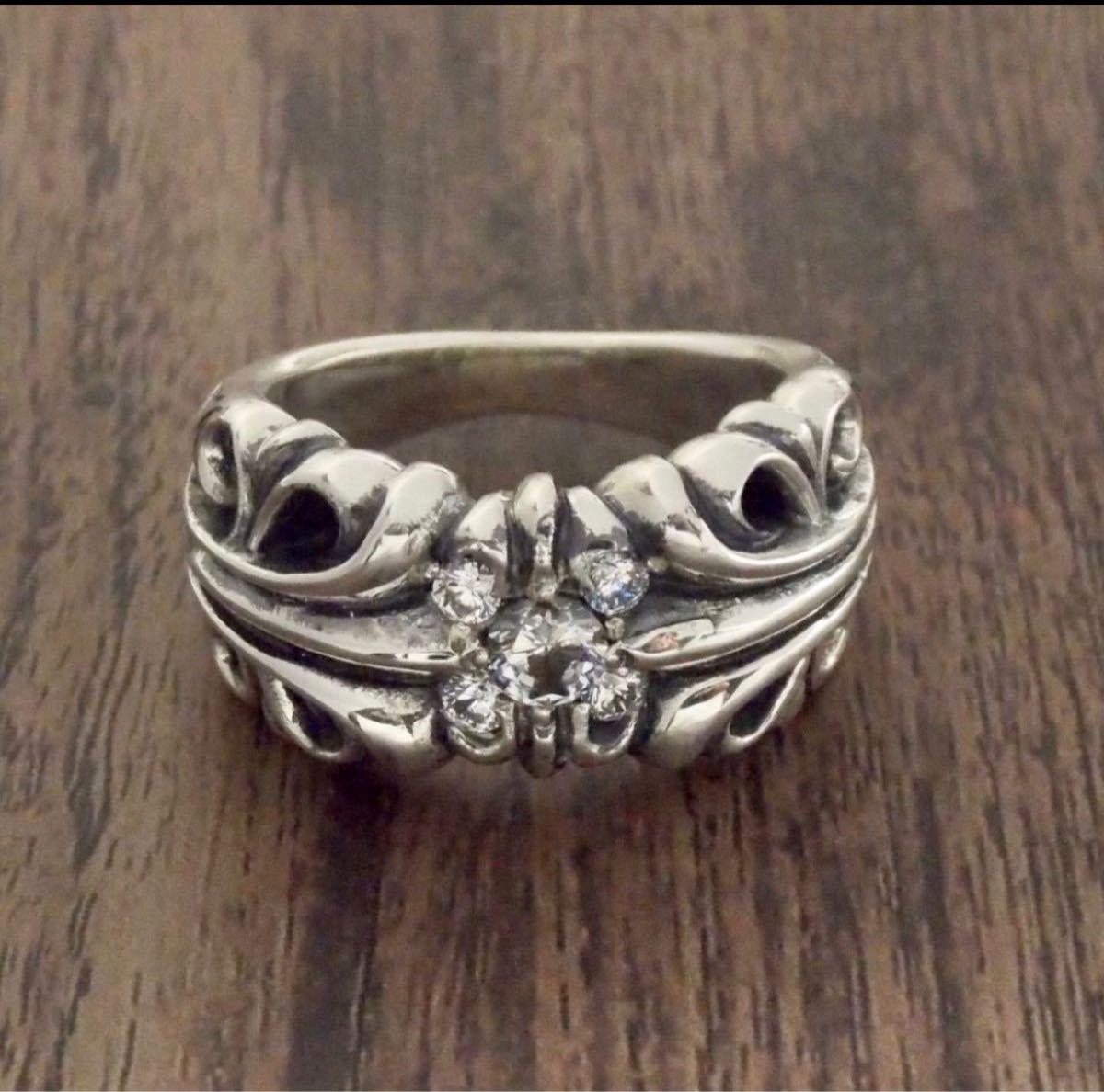 CHROME HEARTS クロムハーツ/K&Tリング/カスタムパヴェ/新品加工/20号