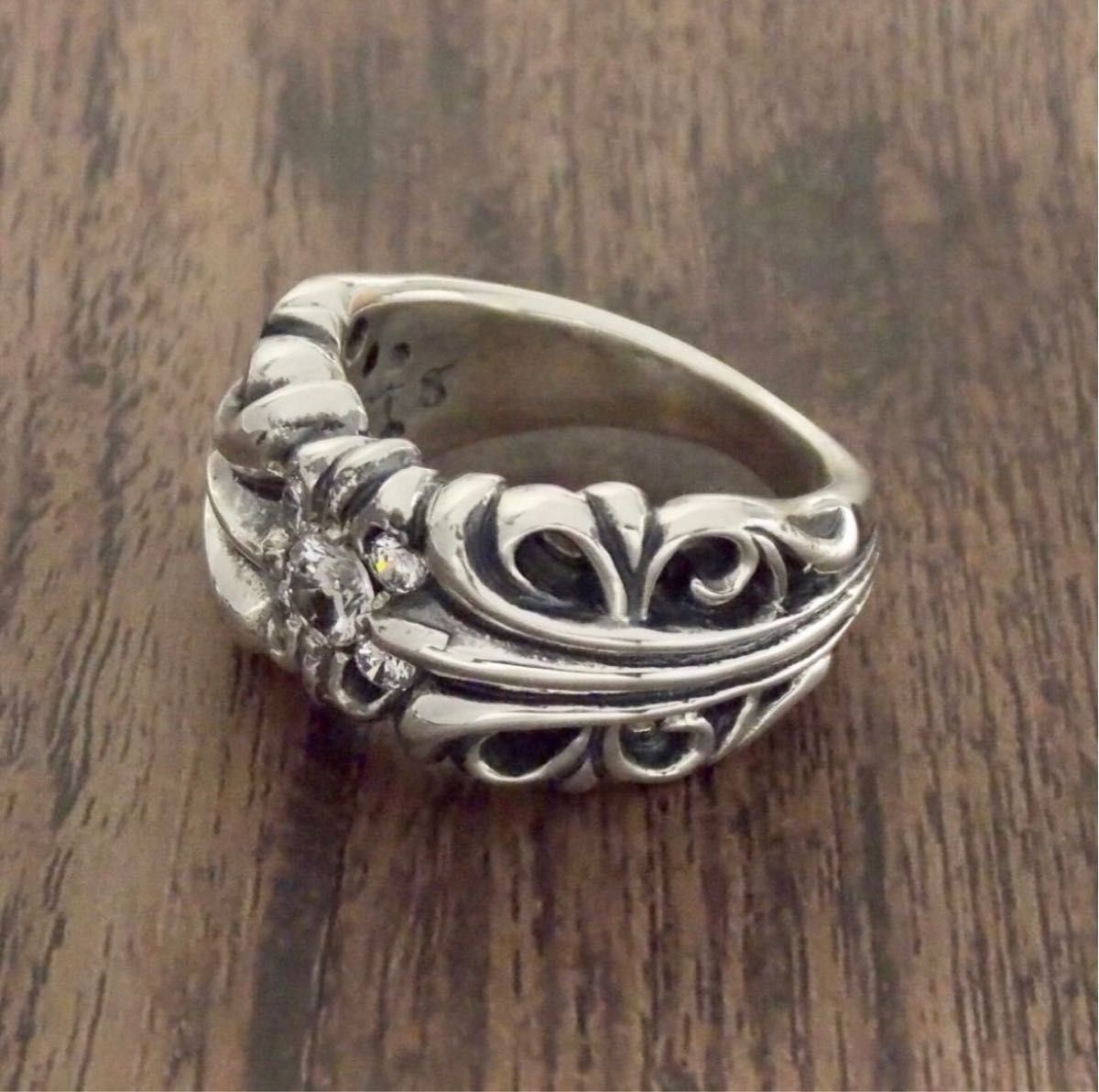 CHROME HEARTS クロムハーツ/K&Tリング/カスタムパヴェ/新品加工/20号