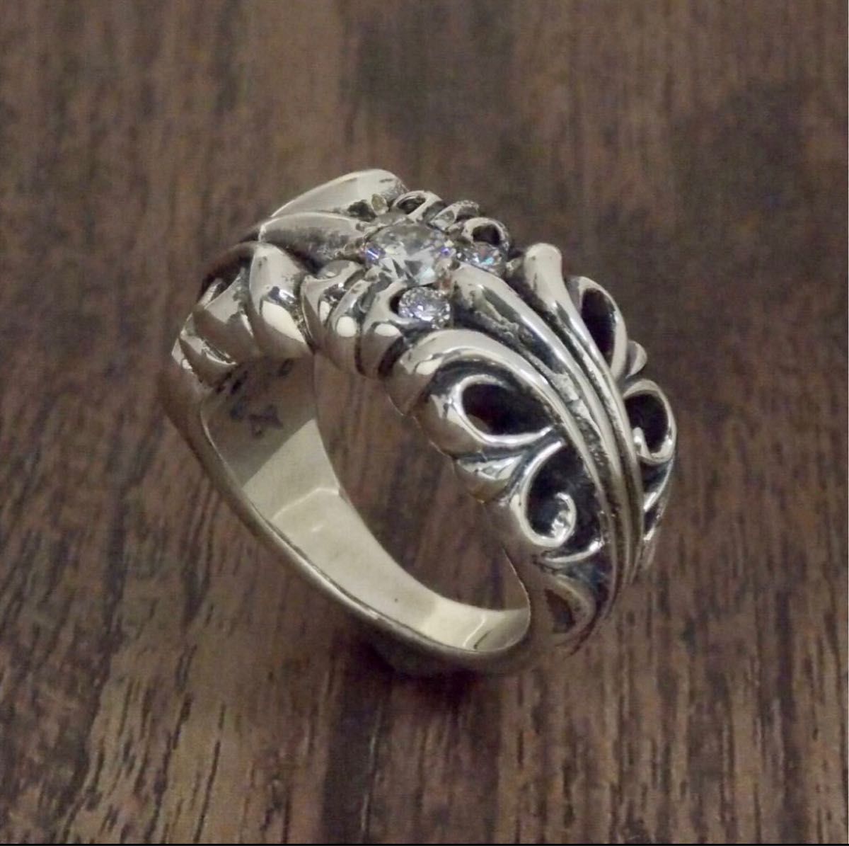 CHROME HEARTS クロムハーツ/K&Tリング/カスタムパヴェ/新品加工/20号