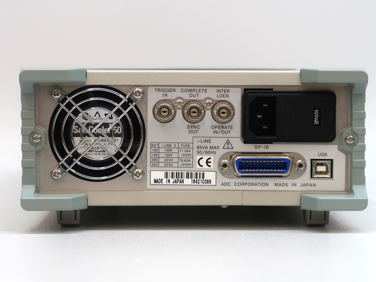YK33923☆ADCMT 6240B 直流電圧・電流源／モニタ DC Voltage Current