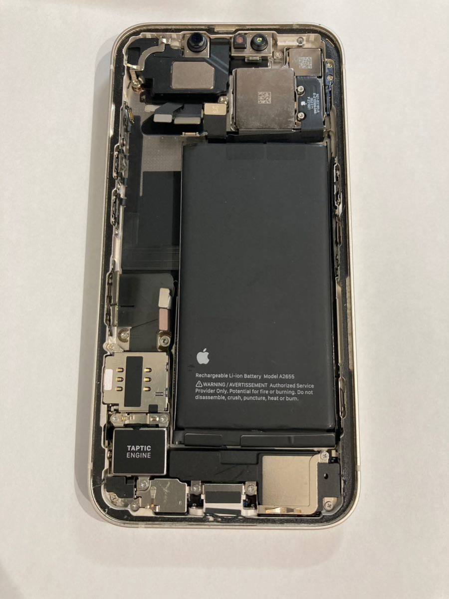 iPhone13スターライトバックパネル 基板なしイヤースピーカーあり 付属