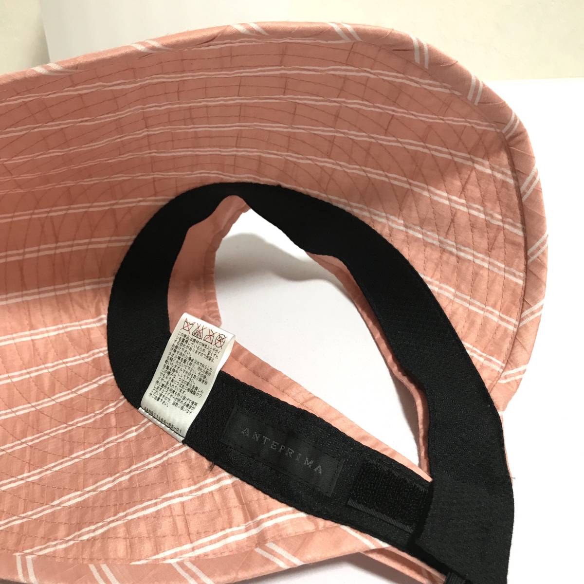 Z3 new goods [ Anteprima ANTEPRIMA ] made in Japan Kirakira * Stone attaching sun visor hat lady's hat UV processing pink free shipping 