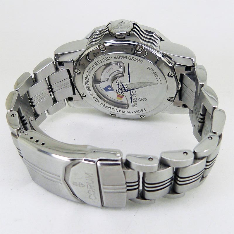  used Corum [CORUM] 977.630.20 Admiral z cup mare automatic moon phase 