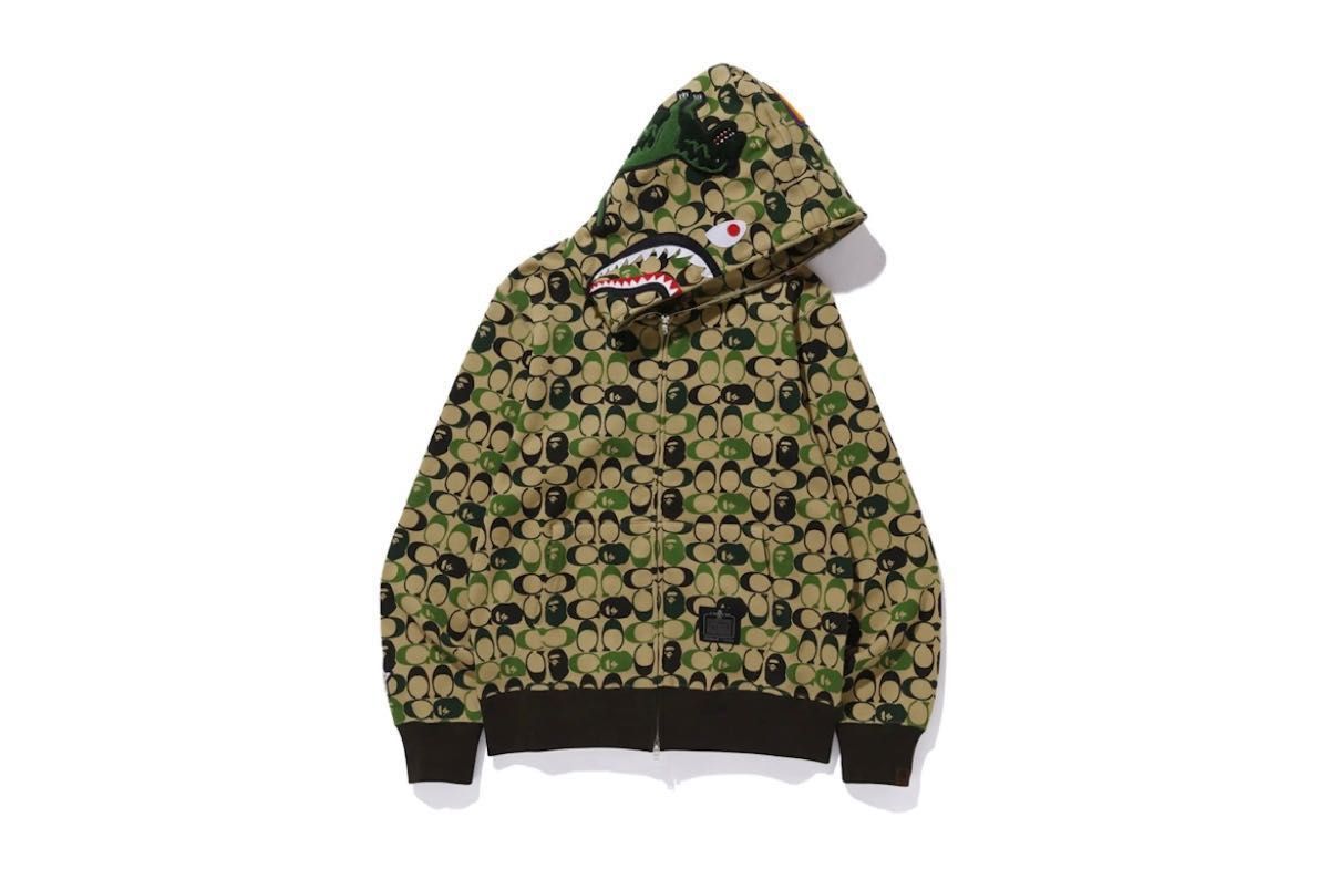 大特価】A BATHING APE/アベイシングエイプ×COACH/コーチ SHARK 大特価】A BATHING APE/アベイシングエイプ×COACH/コーチ SHARK
