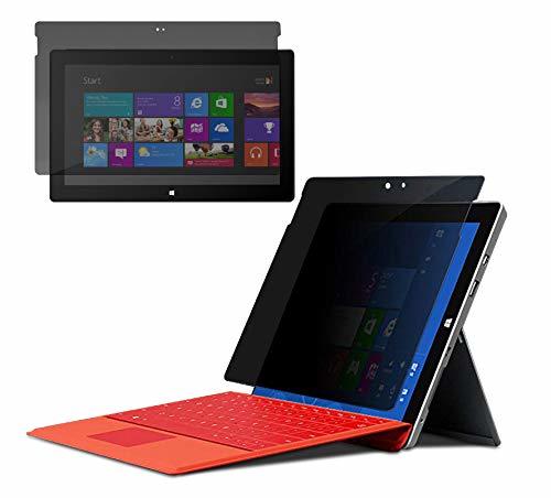 ＃IHLH　Surface Pro x 用 覗き見防止 ガラスフィルム Microsoft Surface Pro x対応 9H高硬度 ラウンド処理 高透過率 反射低減タイプ_画像1