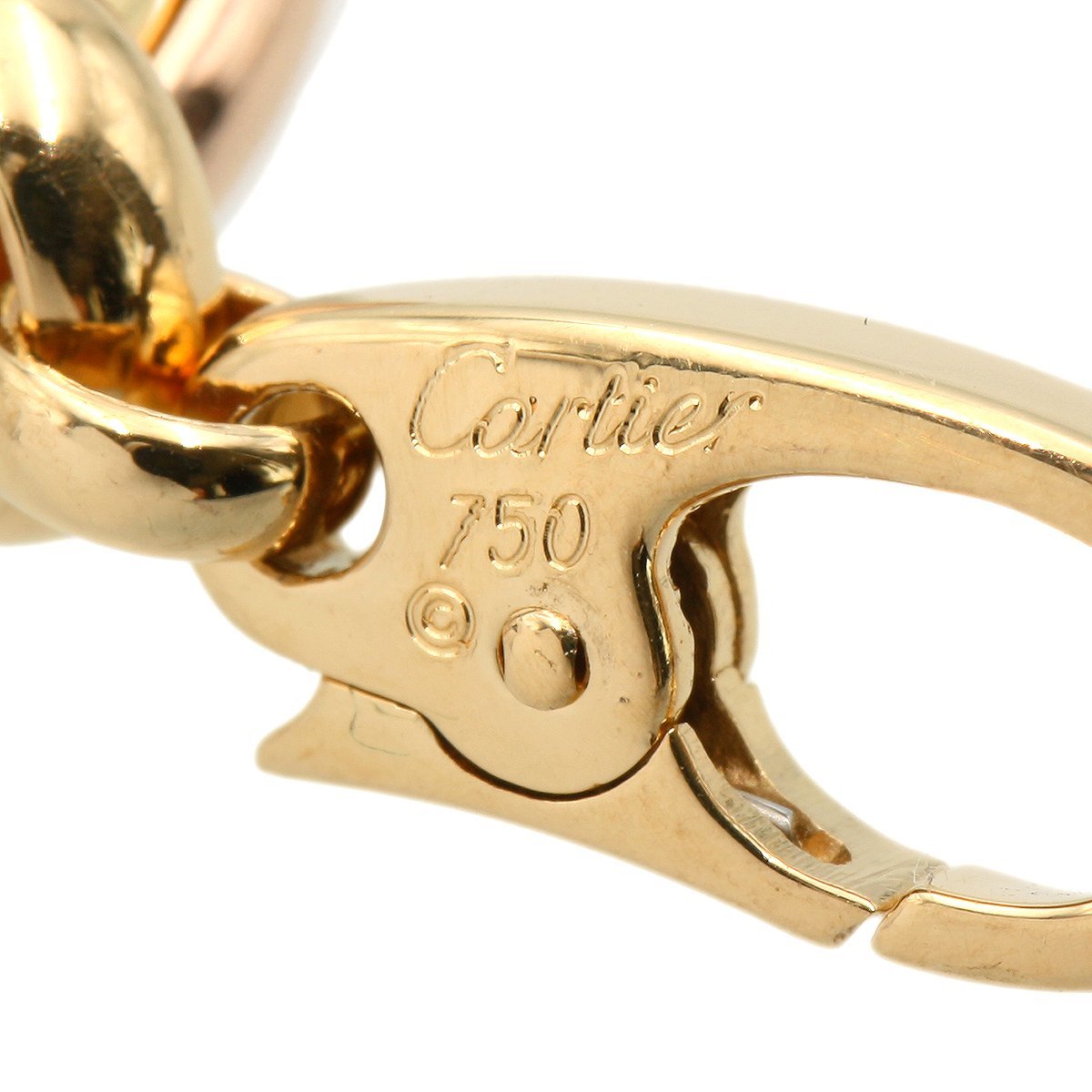 *A2403 finish settled!! Cartier K18s Lee Gold baby toliniti necklace top pendant charm Cartier lady's *