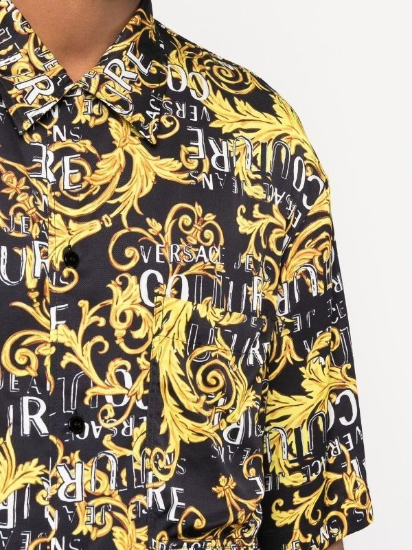 VERSACE JEANS COUTURE ヴェルサーチジーンズクチュール 半袖シャツ