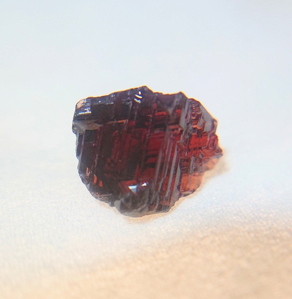 スペサルティンガーネット(満礬柘榴石)骸晶 ブラジル産/柘榴石 スペサルティンガーネット(満礬柘榴石)骸晶 ブラジル産/柘榴石