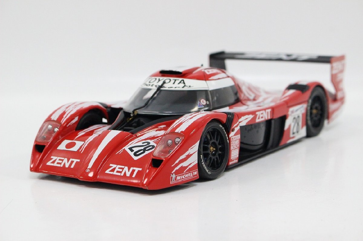 現状品 AUTOart オートアート 1/18 TOYOTA トヨタ GT-ONE #28 ミニカー