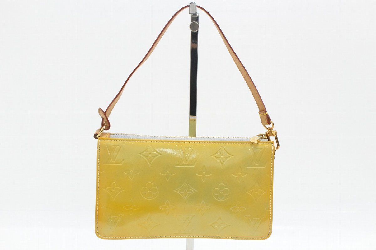 1円~】LOUIS VUITTON ルイ ヴィトン M91056 モノグラムヴェルニ