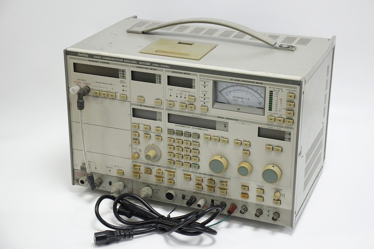 ヤフオク! - 通電確認済み Anritsu アンリツ MS555B8 ラ...