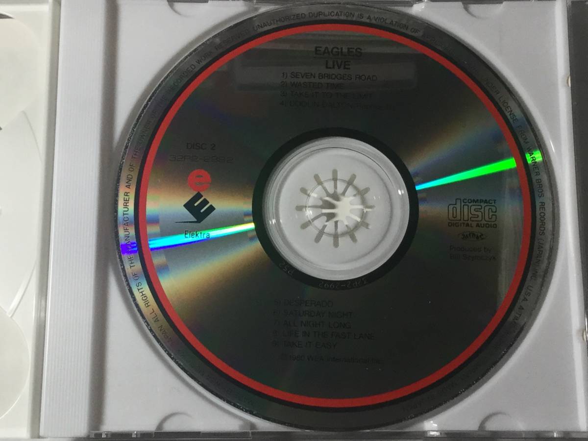 #国内盤2CD/イーグルス/ライヴ #JD サウザー 送料¥250_画像6
