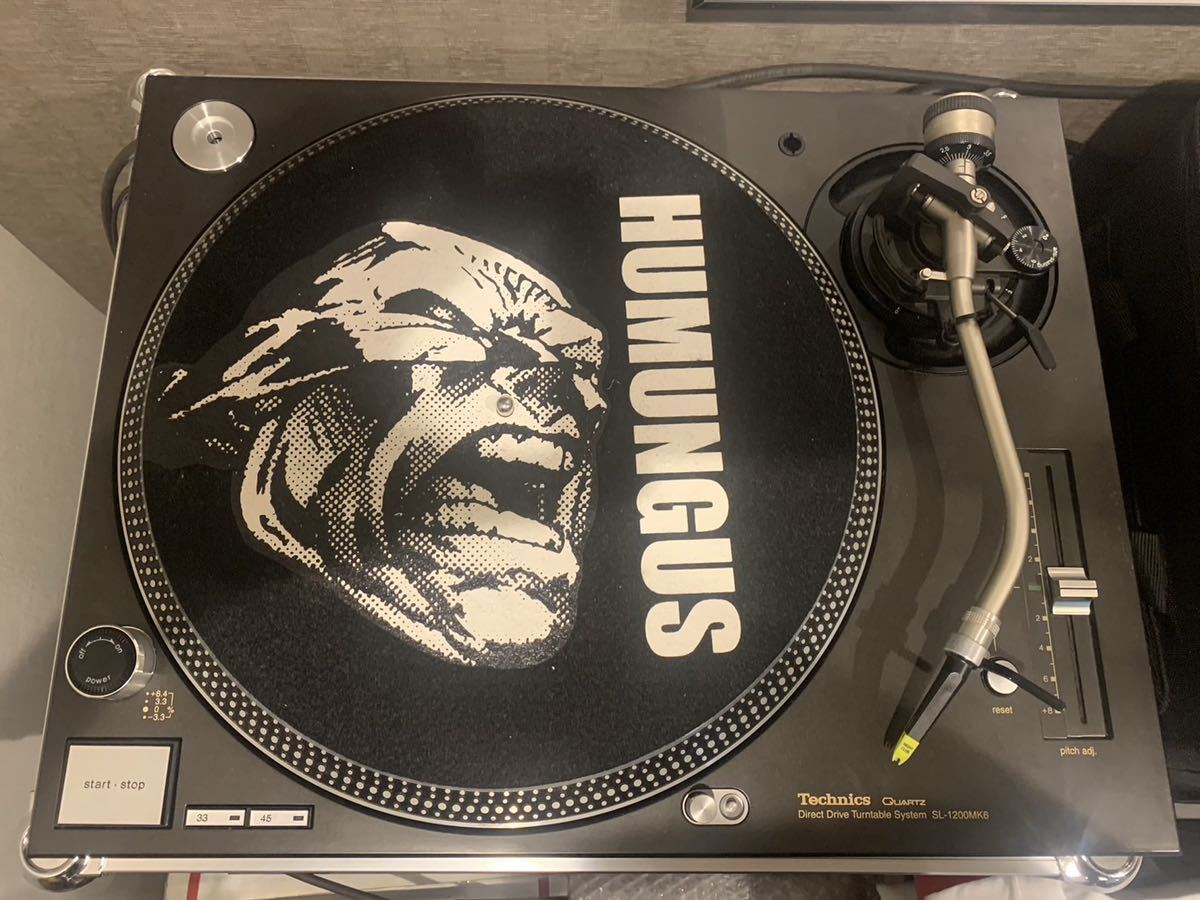 美品 Technics テクニクス ターンテーブル SL-1200 MK6 レコード