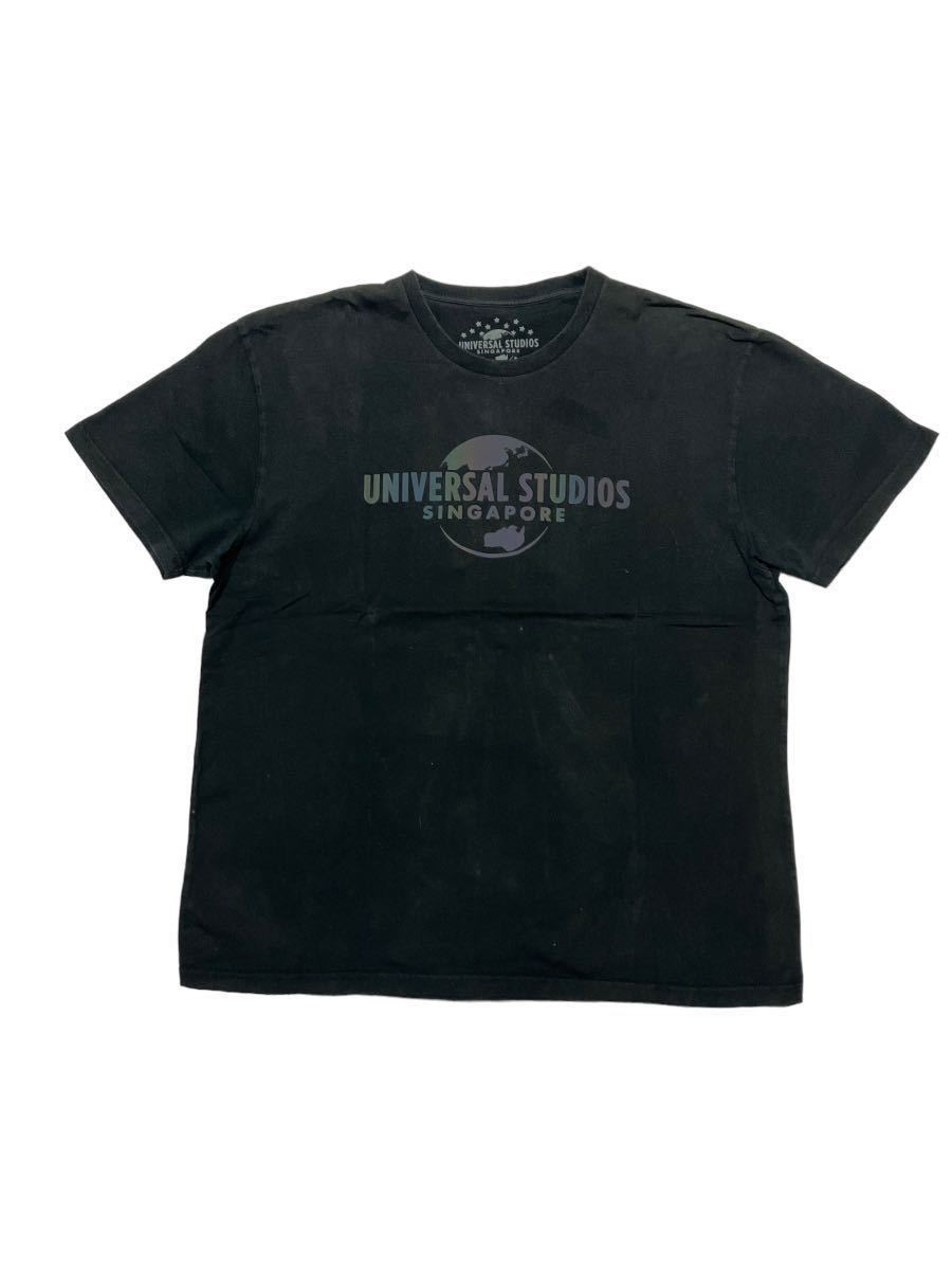 レア UNIVERSAL STUDIOS SINGAPORE プリントTシャツ sizeXL【1030】_画像1