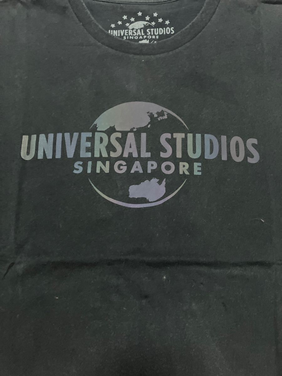 レア UNIVERSAL STUDIOS SINGAPORE プリントTシャツ sizeXL【1030】_画像4