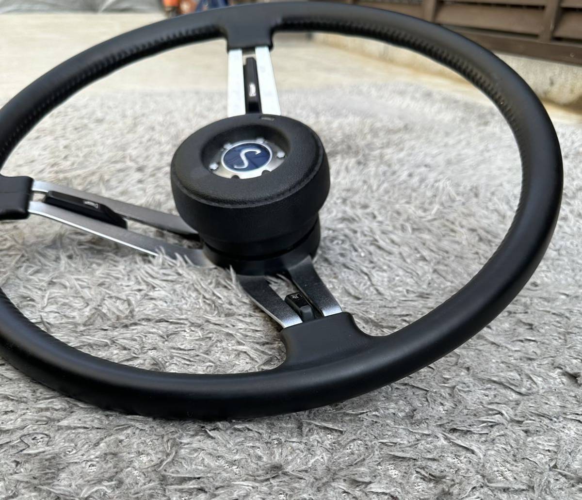 絶版 希少 美品 ケンメリ 日産 純正 ステアリング ハンドル 2000GT