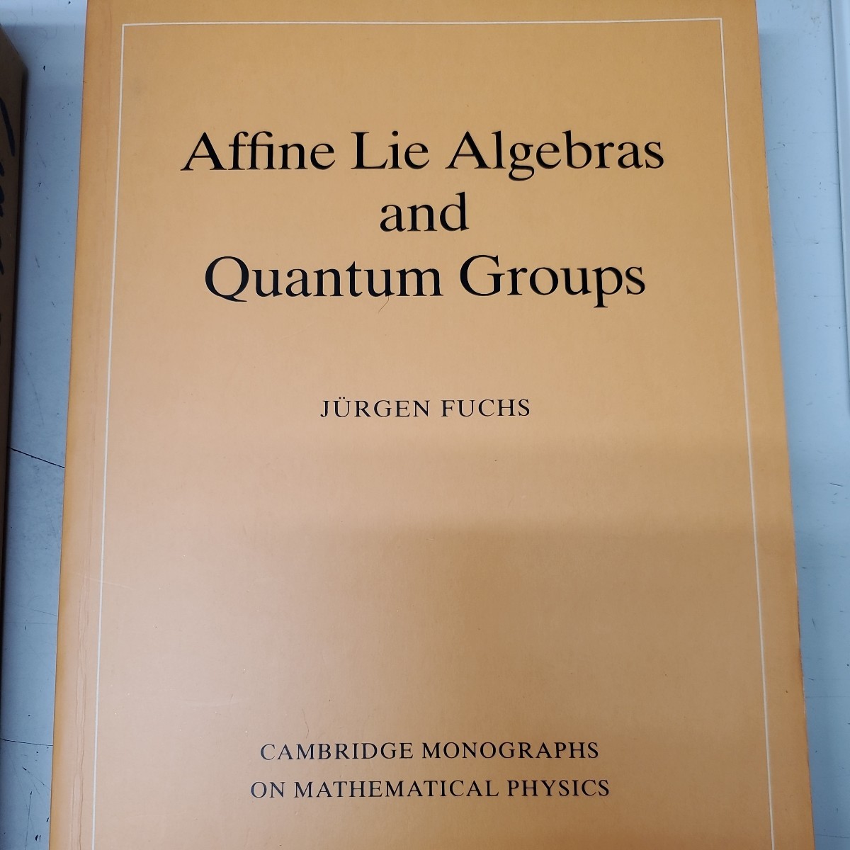 人気 Affine Lie Algebras and Quantum Groups: An Introduction, with