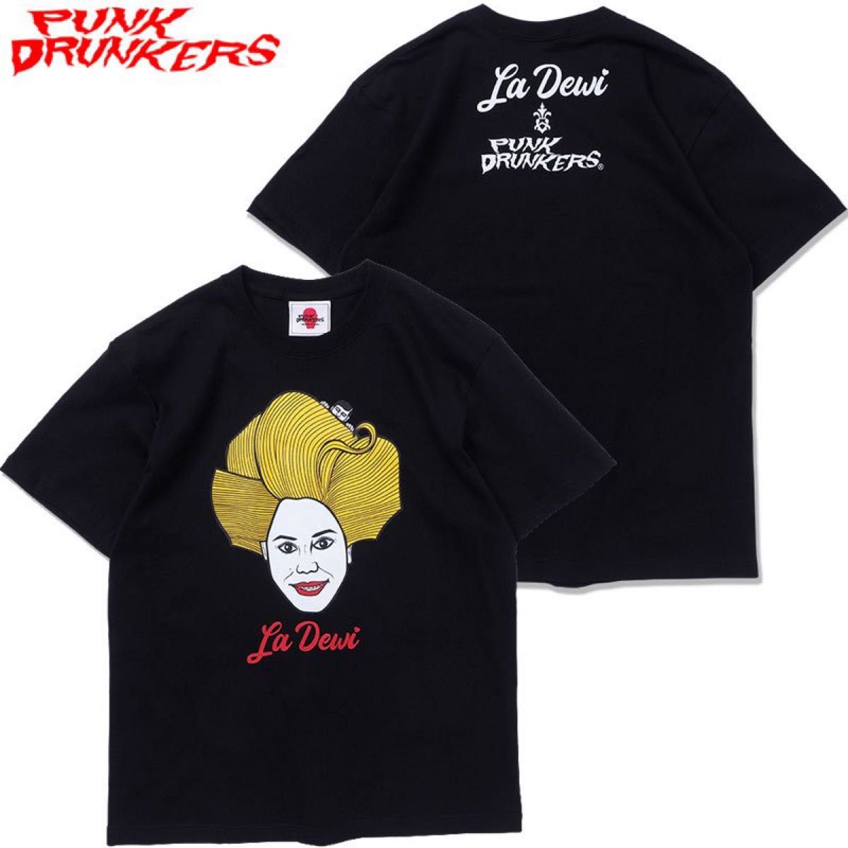 【未使用】パンクドランカーズ　デヴィ夫人Tシャツ