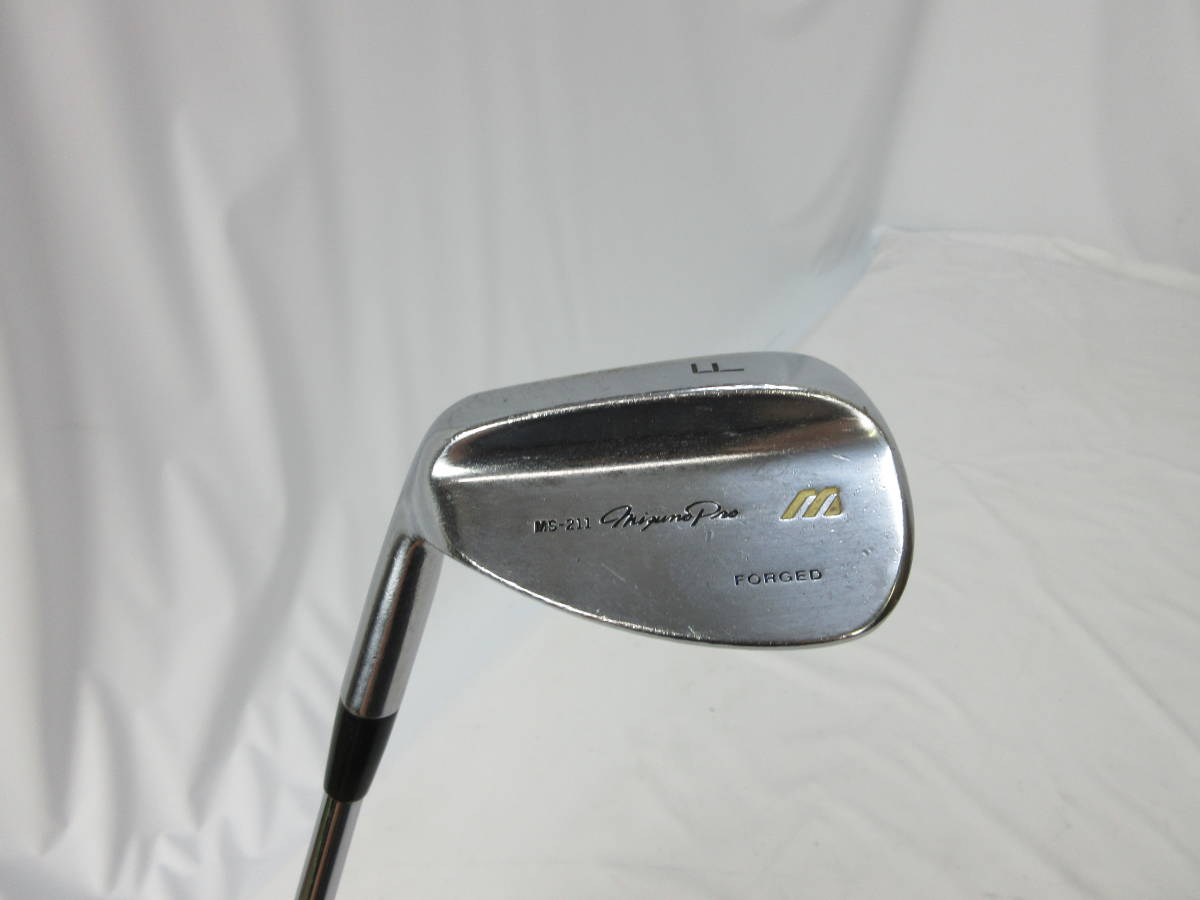 ★ MIZUNO ミズノ MS-211 FORGED レフティー ウエッジ F スチールシャフトDG G098　★レア★激安★中古★　★_画像1