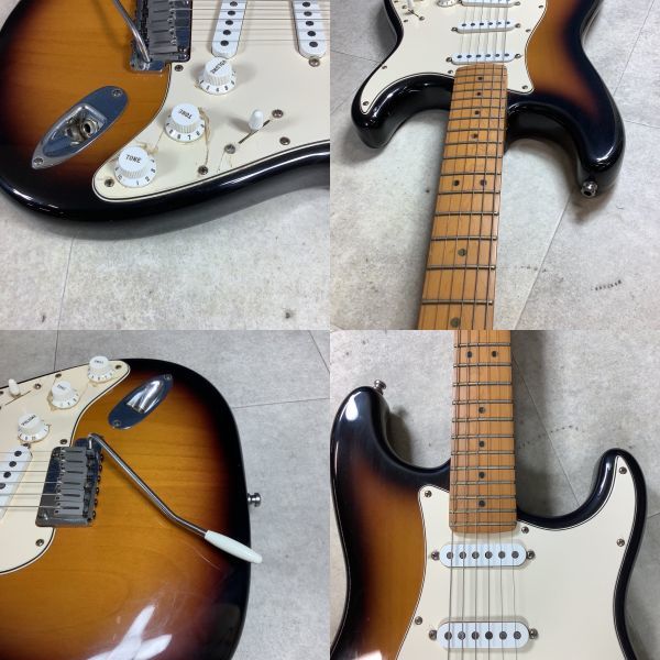 E2068【佐川】【音出し確認OK】エレキギター Fender USA STRATOCASTER シリアル No.8370510 ジョイントプレート CORONA CALIFORNIA_画像7