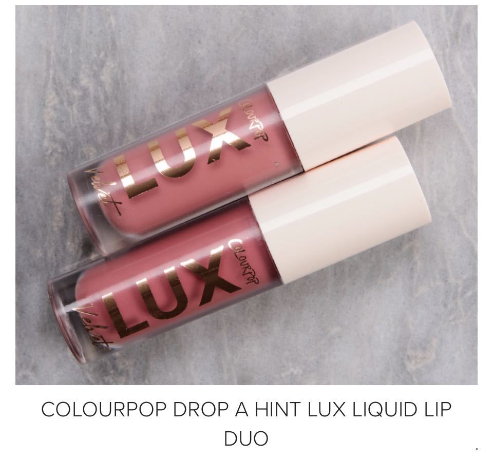 Colour Pop Drop a Hint Lux Liquid Velvet Lip Kit 色：genie , keep it koi カラーポップ　リップ　口紅　リップグロス　lip batom_画像3