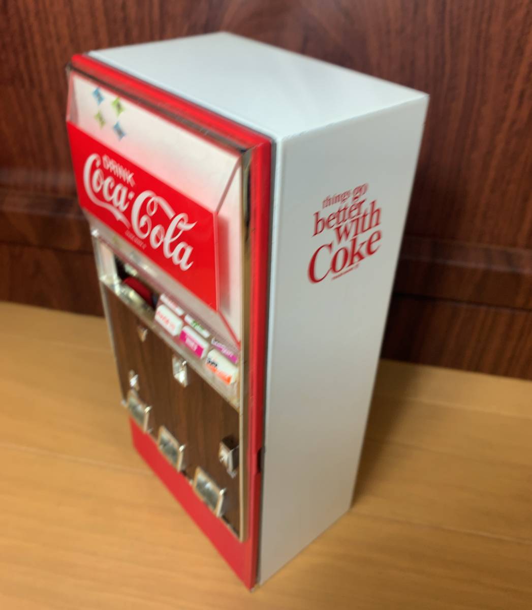 ★★レア　絶版　コカ・コーラ　自販機型貯金箱　ベンディングマシン　コインバンク_画像3