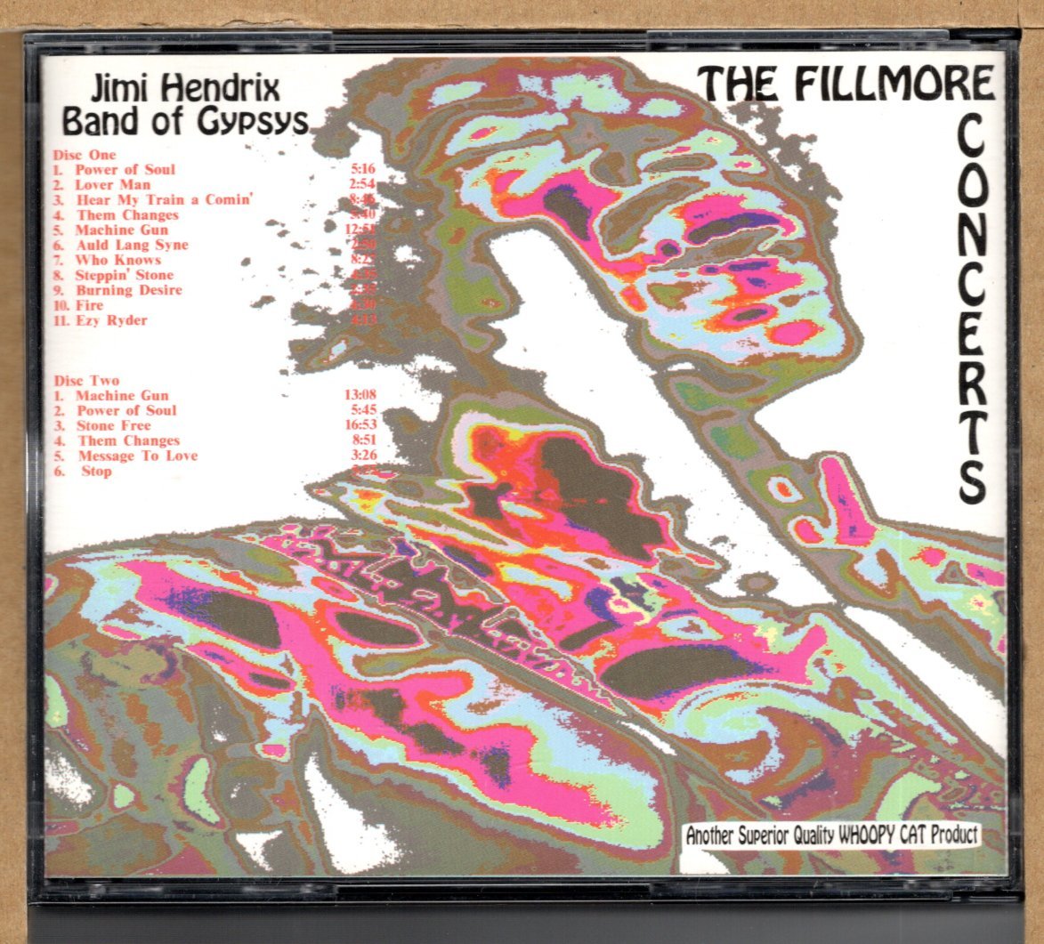 【中古CD】JIMI HENDRIX BAND OF GYPSIES / THE FILLMORE CONCERTS_画像2