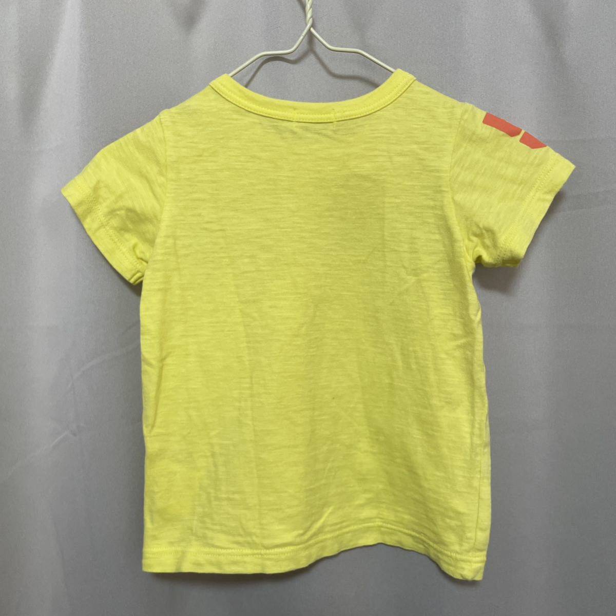 ミキハウス　ベビー　半袖　Tシャツ　80 イエロー　MIKIHOUSE