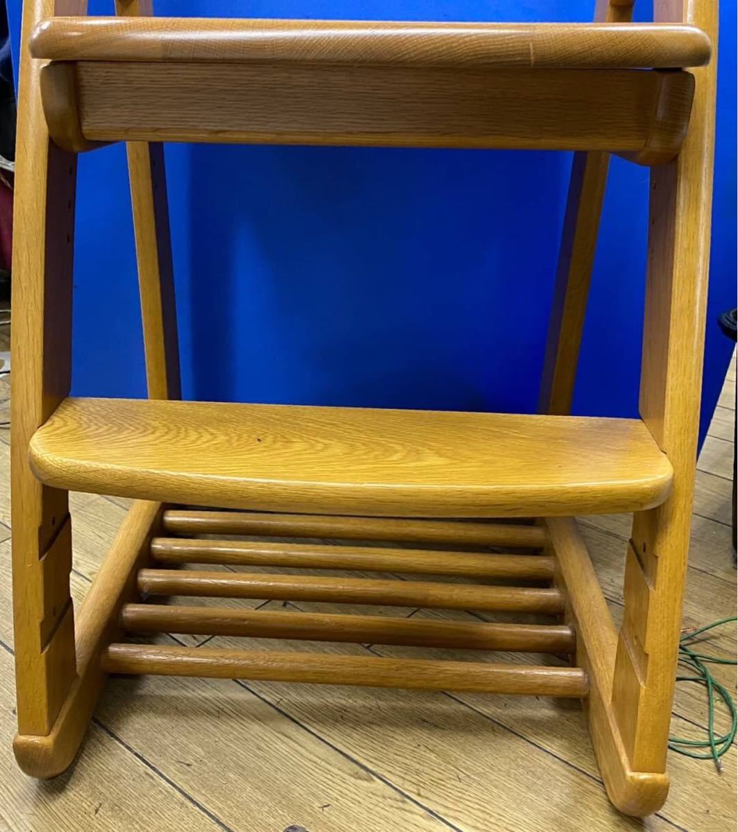 0C8091 wooden high chair baby chair 0