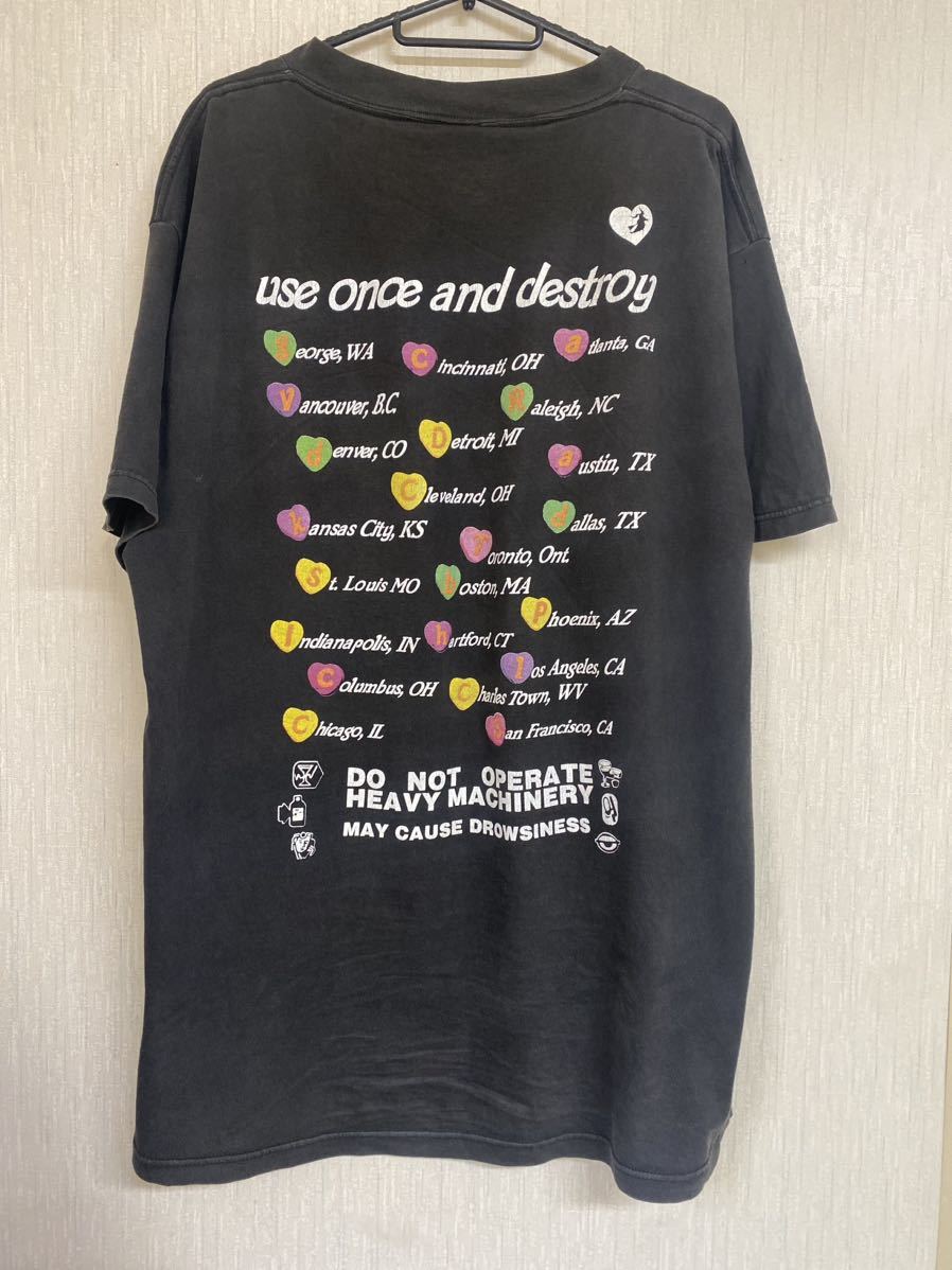 激レア90'S HOLE Tシャツ ヴィンテージ ブラック サイズXL USA製 激レア90'S HOLE Tシャツ ヴィンテージ ブラック サイズXL USA製