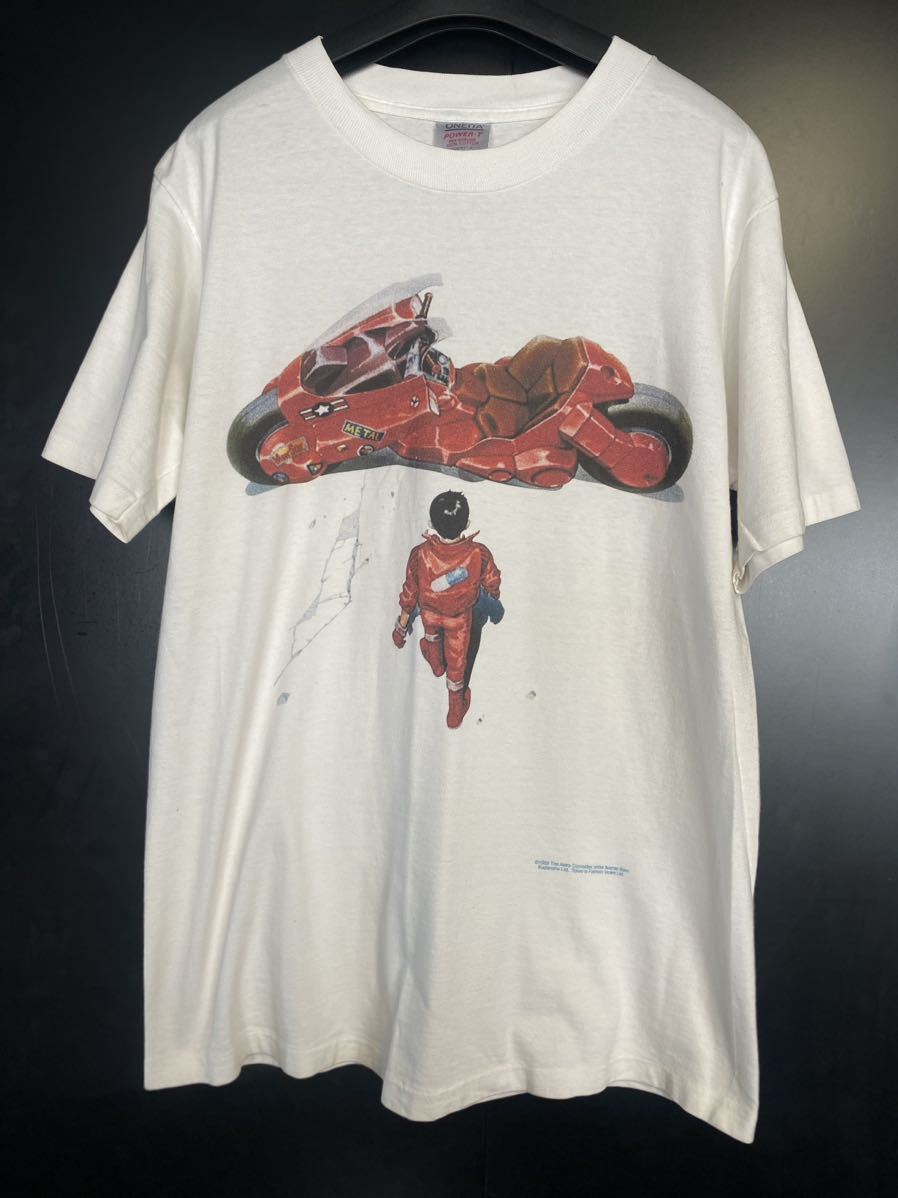 希少 88'S AKIRA Tシャツ ヴィンテージ サイズL USA製　FASION VICTIM アキラ ONEITA タグ　シングルステッチ　コピーライト　大友克洋_画像1