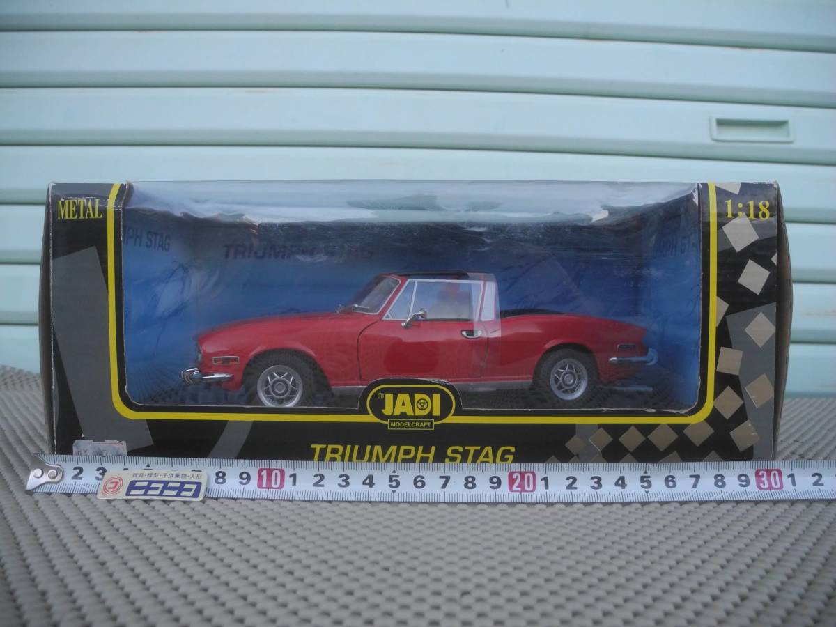 【返品?交換対象商品】 TRIUMPH JADI ◎新品◎ STAG / 1/18 Red 乗用車