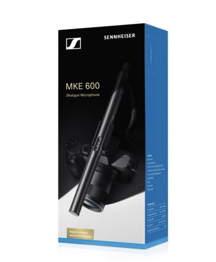 新品未使用 Sennheiser MKE 600 LAB MKE 600ショットガンマイク+MKE