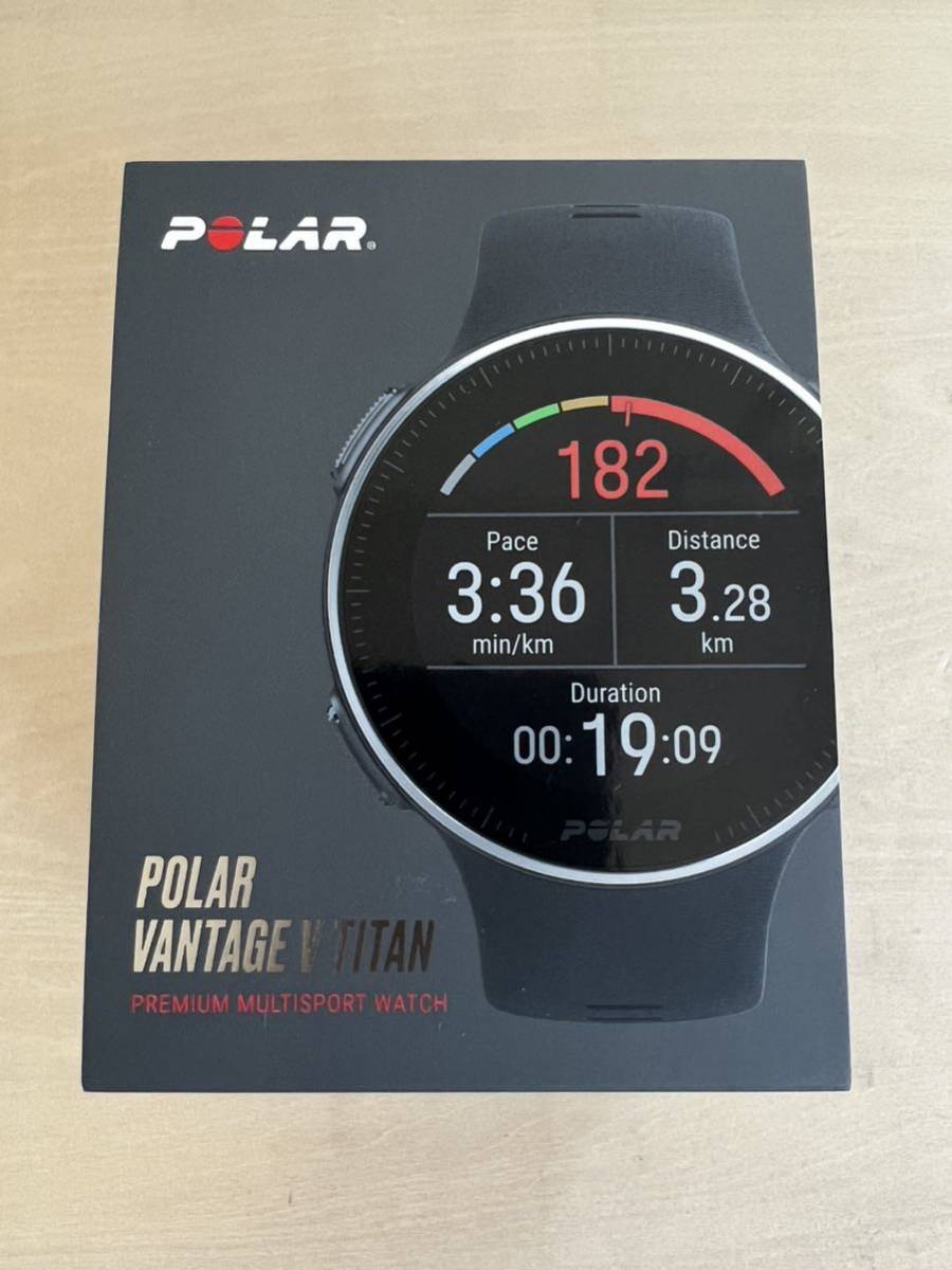 新品 POLAR VANTAGE V Titan HR 心拍センサー付属 マルチスポーツ