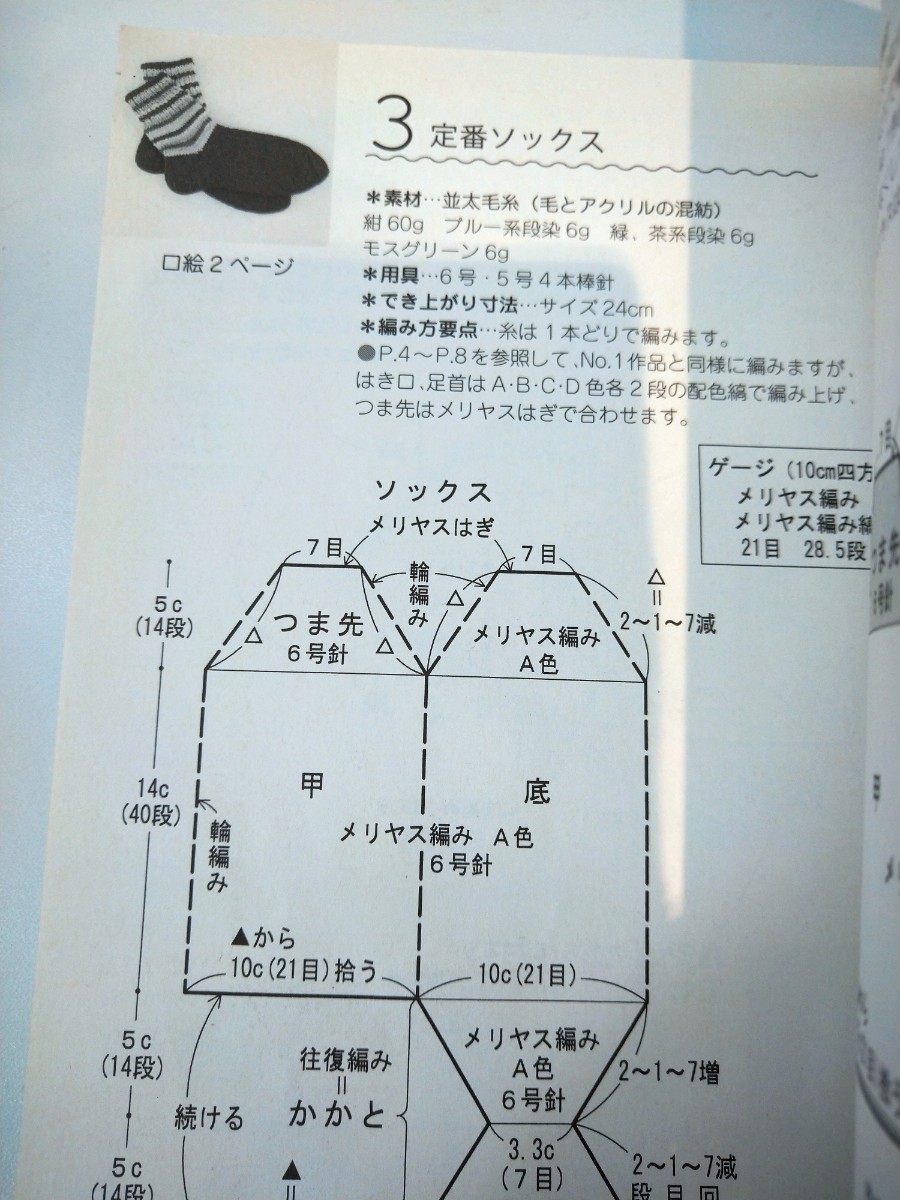 余り毛糸で編む小物総集編全８３点 レディブティックシリーズ／ブティック社　図書館廃棄本_画像3