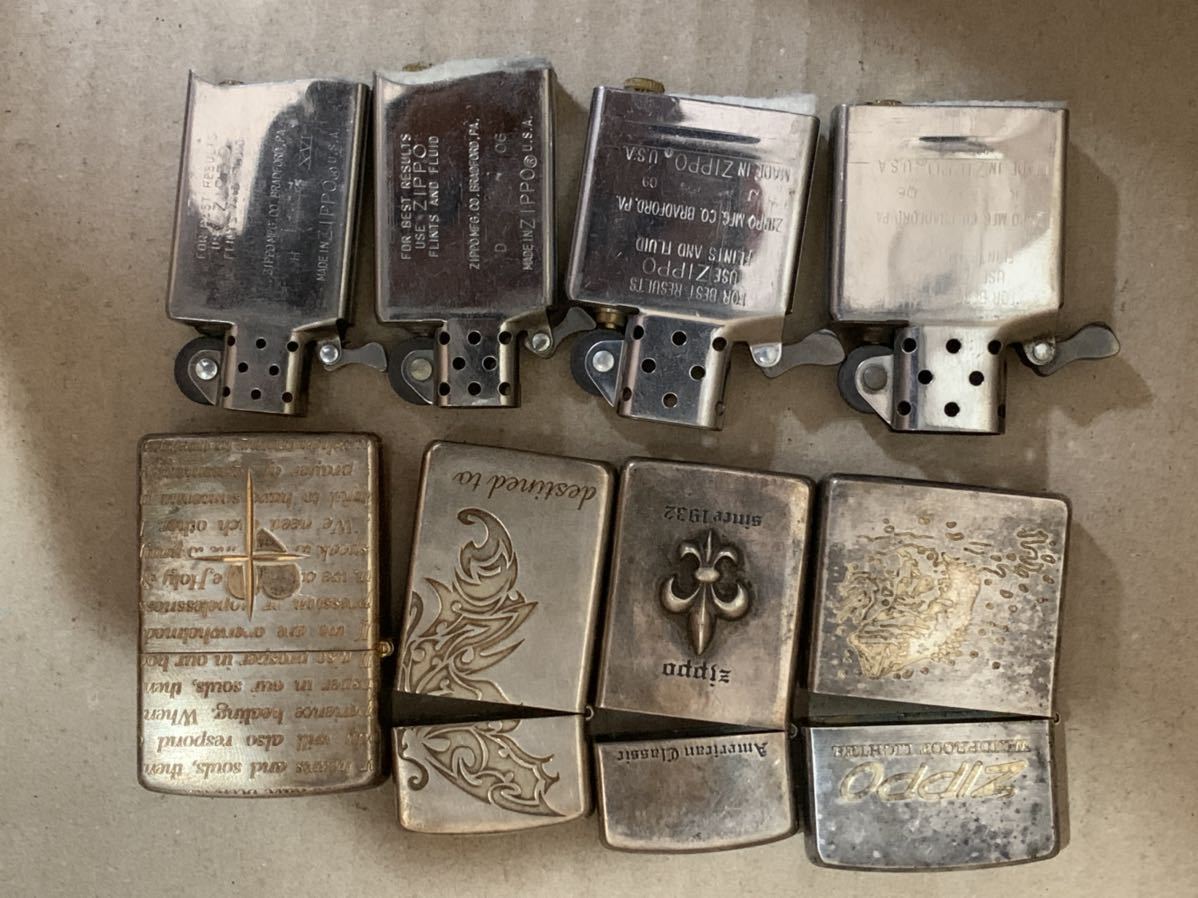 ZIPPO ジッポ オイルライター ビンテージ ジッポライター 14点、【動作