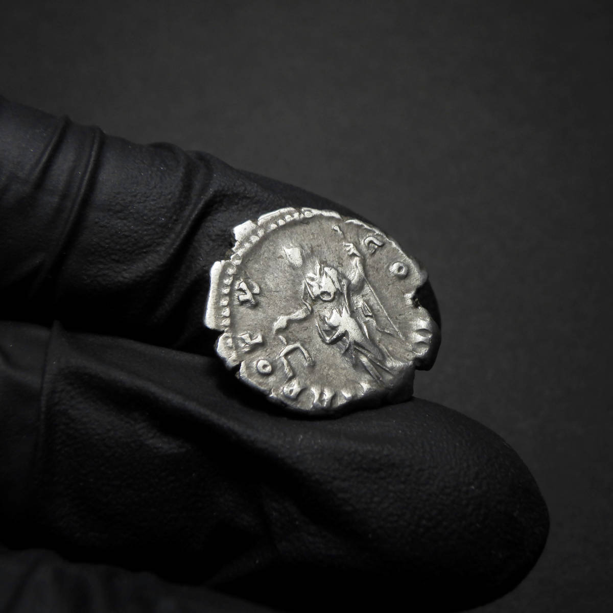 【古代ローマコイン】Marcus Aurelius（マルクス・アウレリウス）クリーニング済 シルバーコイン 銀貨 デナリウス(ySJSs8mSP9)_画像8
