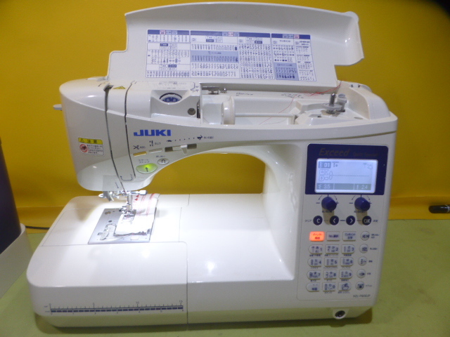 ○美品○JUKIエクシード HZL-F600JPコンピューターミシン○10-m