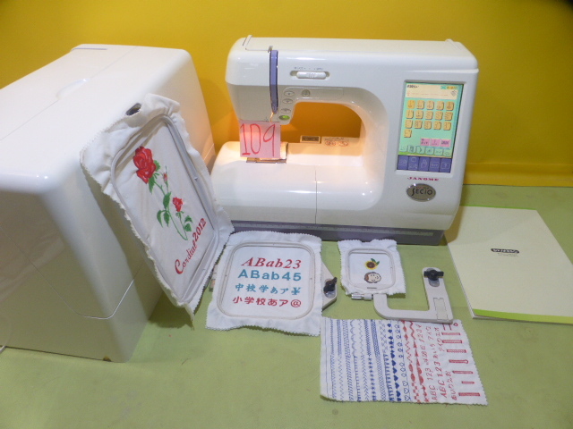 美品○ジャノメ 最高級 高性能コンピューターミシン スーパーセシオ