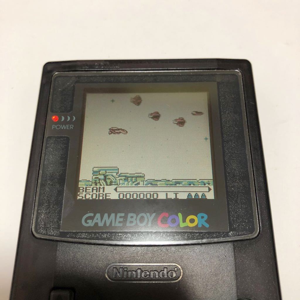 GBC ゲームボーイカラー 本体 エイデン限定モデル クリアブラック