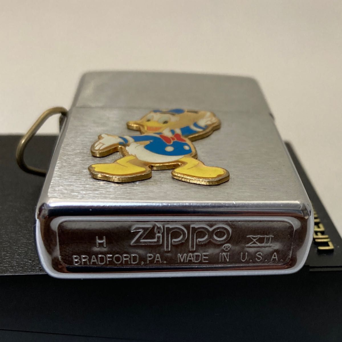 ZIPPO ドナルドダック メタル フック付き 中古品　箱無し　1996年製