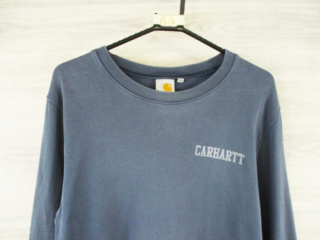 M1516y Carhartt●カーハート＜ワンポイント・スウェット＞XSサイズ●Ricicli17_画像6