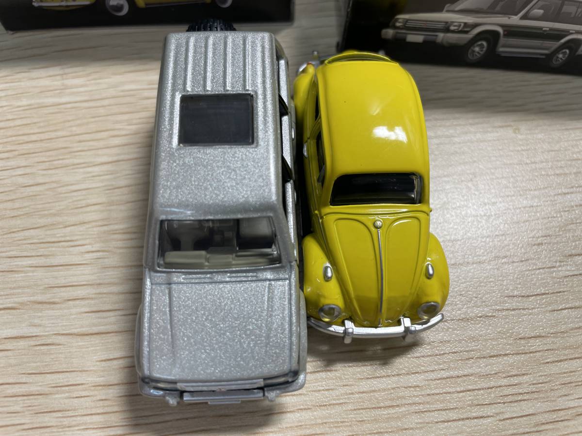 上8192 トミカ プレミアム 2点おまとめ品 TOMICA PREMIUM フォルクスワーゲン タイプ1 ビートル 三菱 パジェロ タカラトミーの画像4